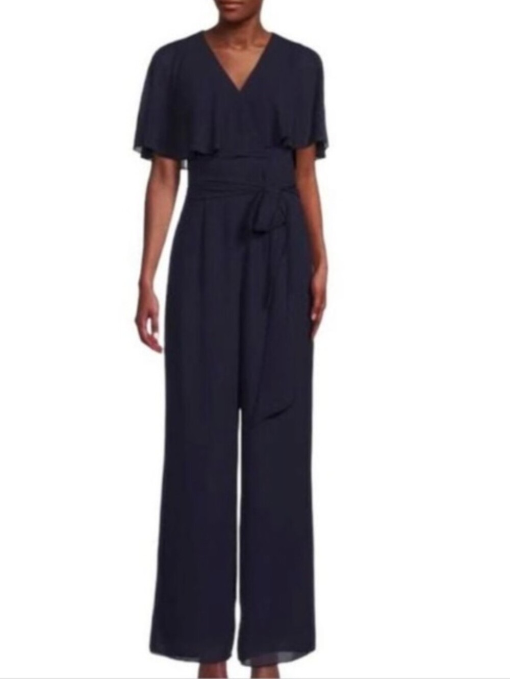 Vince Camuto Navy Pantsuit Jumpsuit, EUC, Size 18